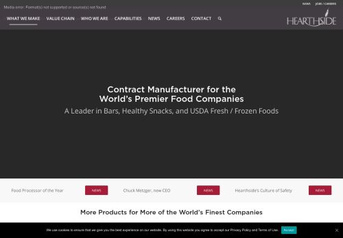 hearthsidefoods.com logo