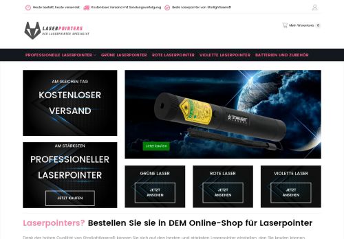 laserpointers.at logo