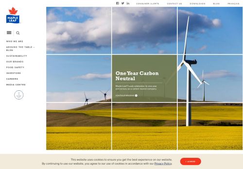 mapleleaffoods.com logo