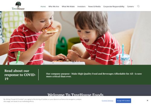 treehousefoods.com logo
